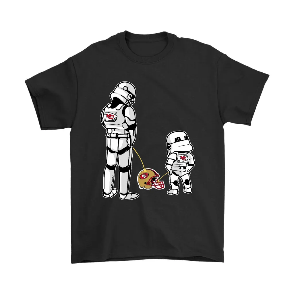 Kansas City Chiefs Father Child Stormtroopers Piss On You Men Women T-shirt, Hoodie, Sweatshirt