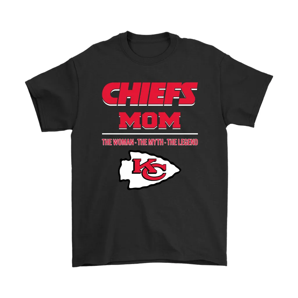 Kansas City Chiefs Mom The Woman The Myth The Legend Men Women T-shirt, Hoodie, Sweatshirt