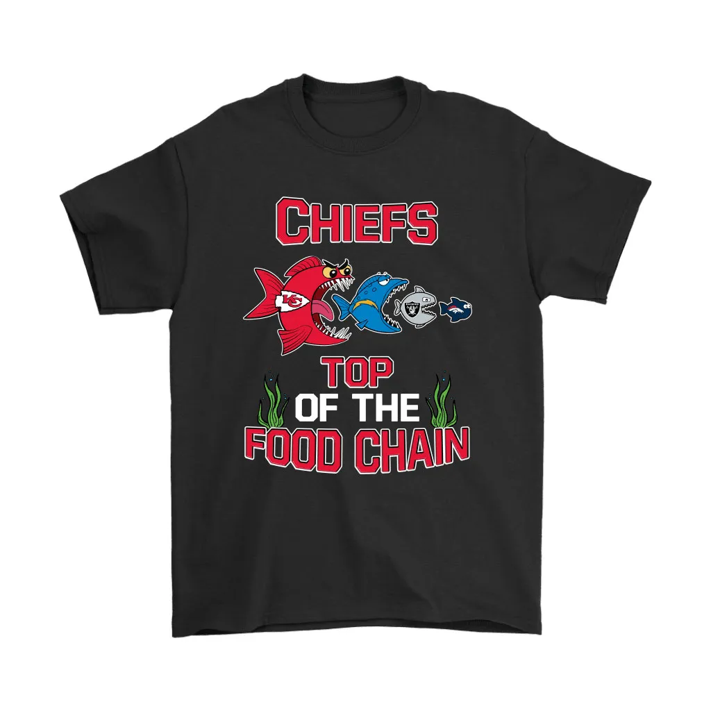 Kansas City Chiefs Top Of The Food Chain Nfl Men Women T-shirt, Hoodie, Sweatshirt