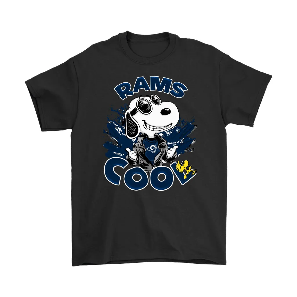 Los Angeles Rams Snoopy Joe Cool Were Awesome Men Women T-shirt, Hoodie, Sweatshirt