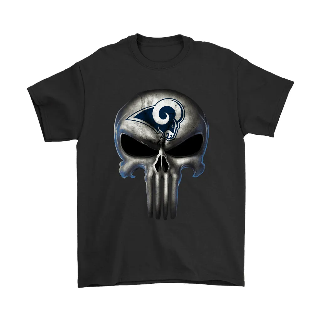 Los Angeles Rams The Punisher Mashup Football Men Women T-shirt, Hoodie, Sweatshirt