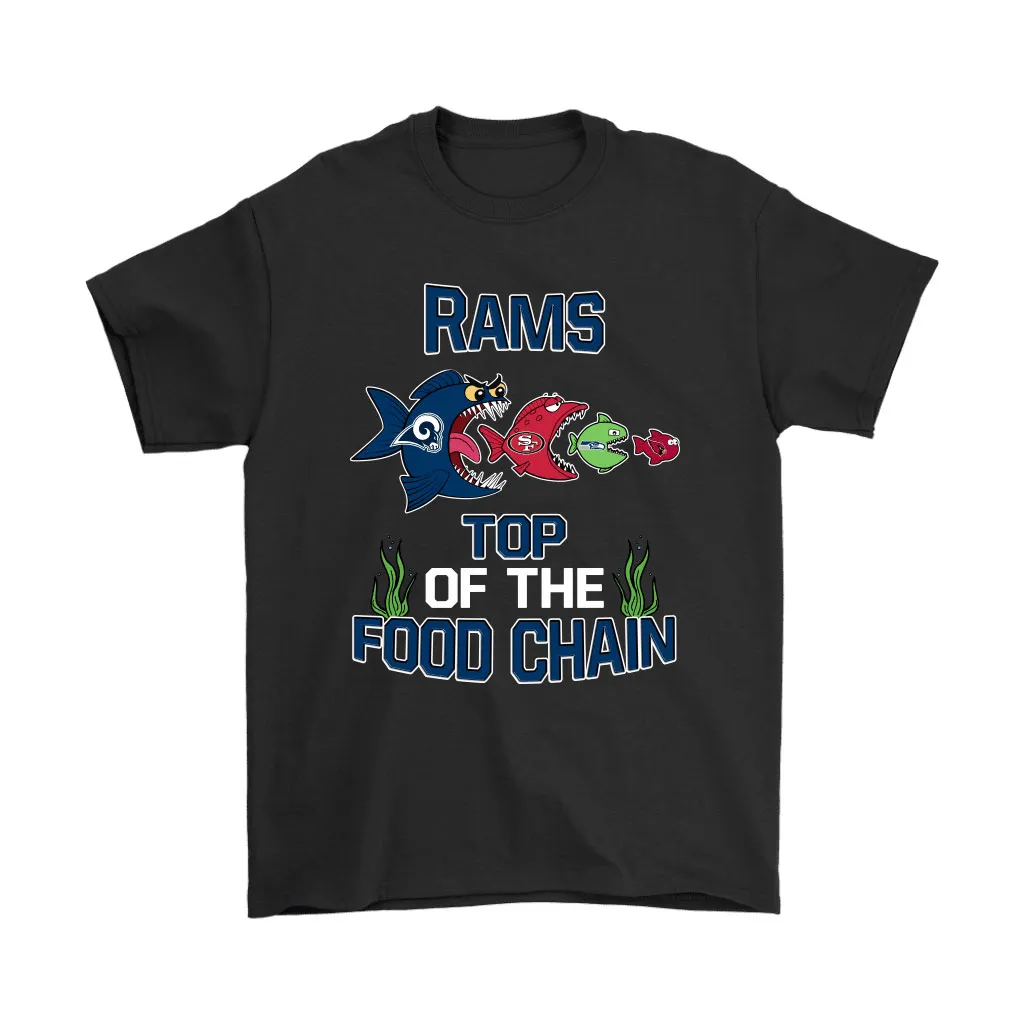 Los Angeles Rams Top Of The Food Chain Nfl Men Women T-shirt, Hoodie, Sweatshirt