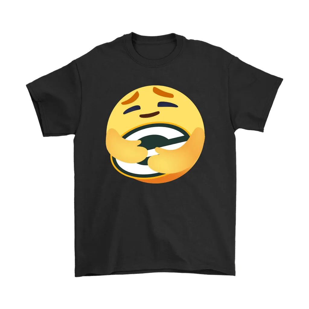 Love The Green Bay Packers Love Hug Facebook Care Emoji Nfl Men Women T-shirt, Hoodie, Sweatshirt