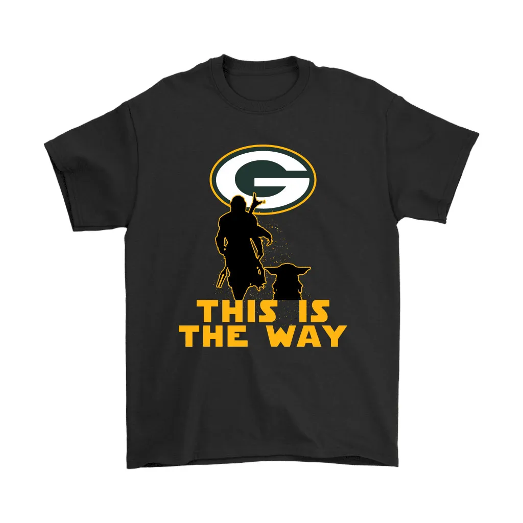 Mandalorian And Baby Yoda This Is The Way Green Bay Packers Men Women T-shirt, Hoodie, Sweatshirt