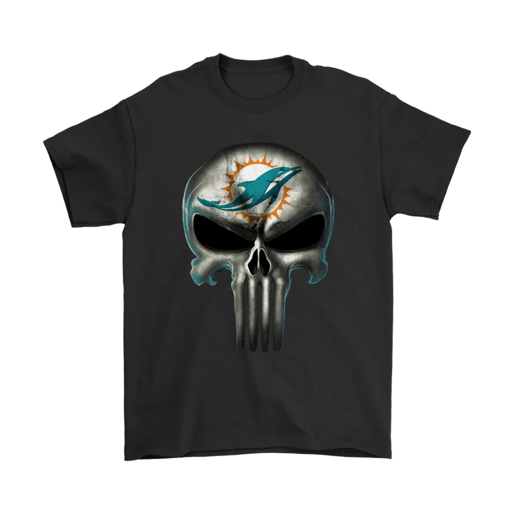 Miami Dolphins The Punisher Mashup Football Men Women T-shirt, Hoodie, Sweatshirt