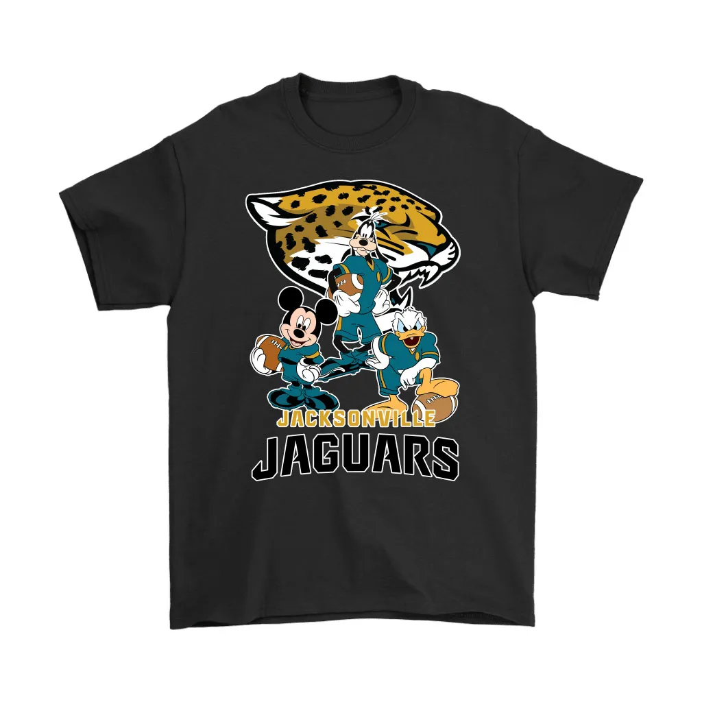 Mickey Donald Goofy The Three Jacksonville Jaguars Football Men Women T-shirt, Hoodie, Sweatshirt