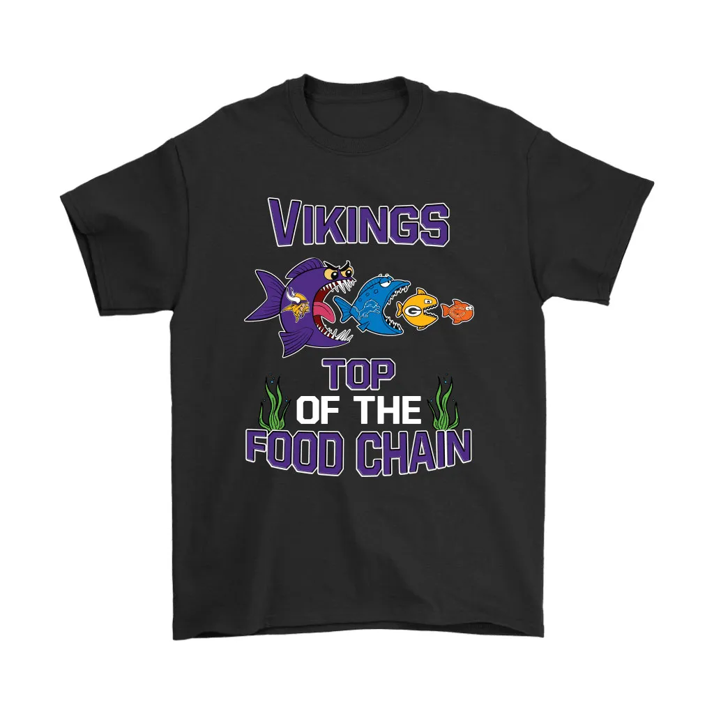 Minnesota Vikings Top Of The Food Chain Nfl Men Women T-shirt, Hoodie, Sweatshirt