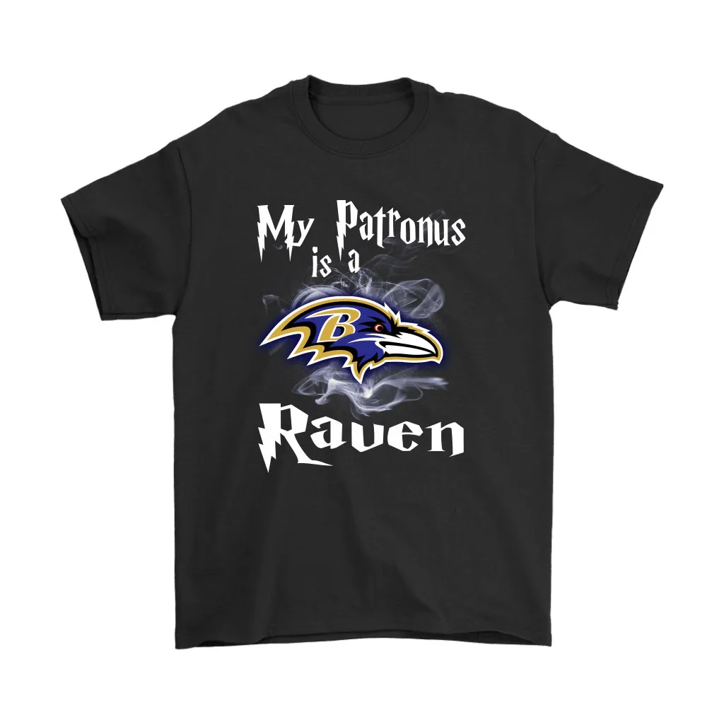 My Patronus Is A Raven Baltimore Ravens Harry Potter Nfl Men Women T-shirt, Hoodie, Sweatshirt