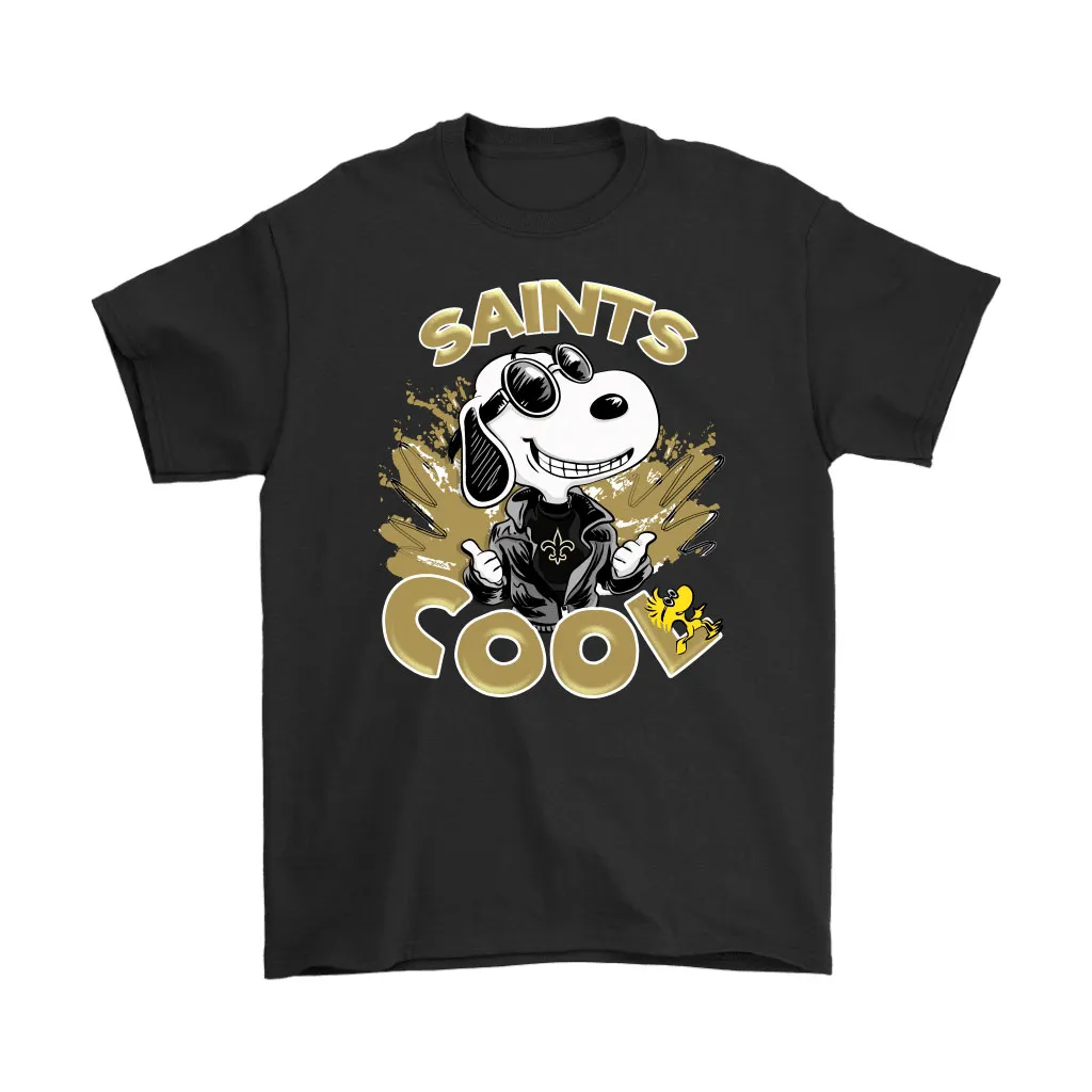 New Orleans Saints Snoopy Joe Cool Were Awesome Men Women T-shirt, Hoodie, Sweatshirt