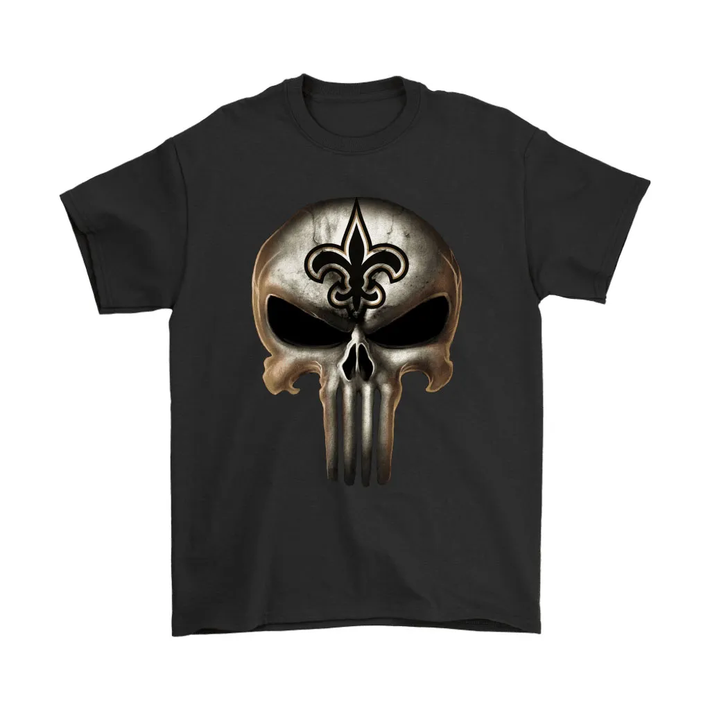 New Orleans Saints The Punisher Mashup Football Men Women T-shirt, Hoodie, Sweatshirt