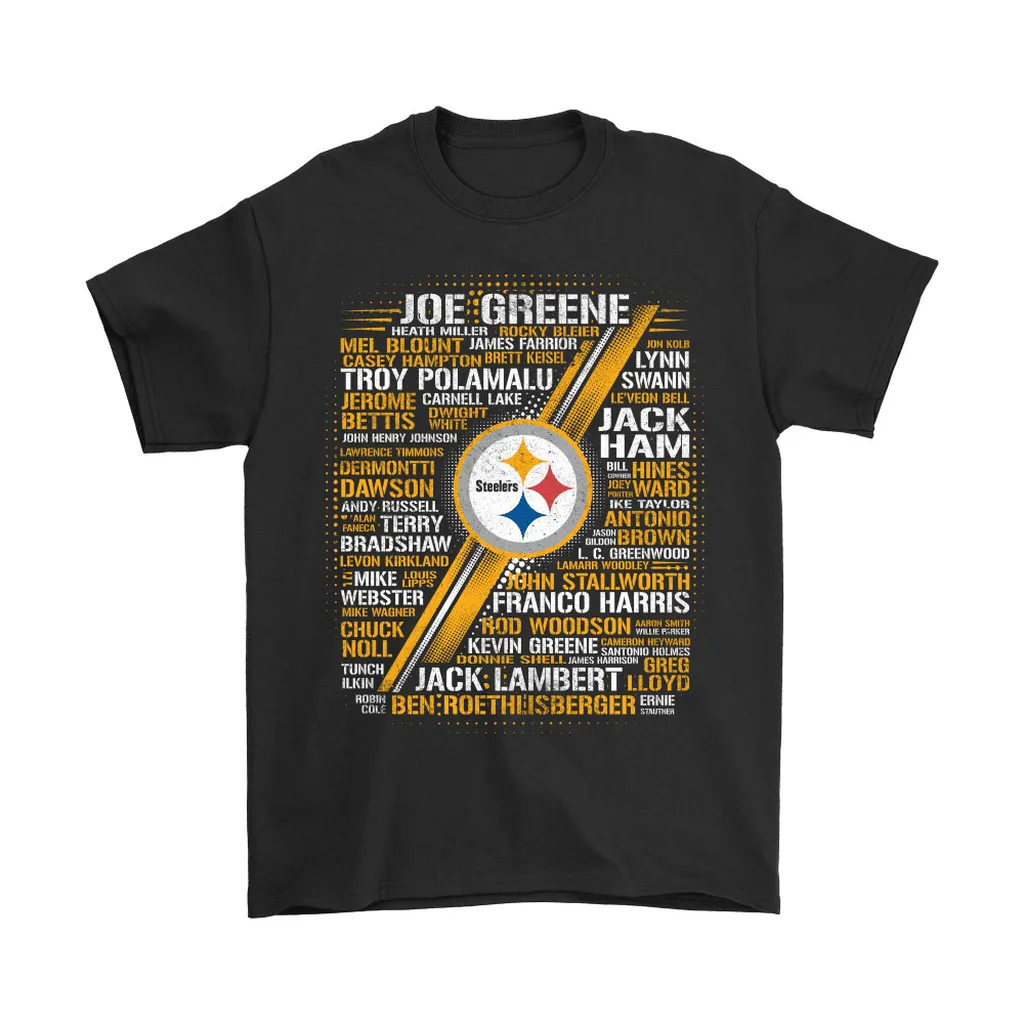 Nfl American Football All Players Team Pittsburgh Steelers Men Women T-shirt, Hoodie, Sweatshirt