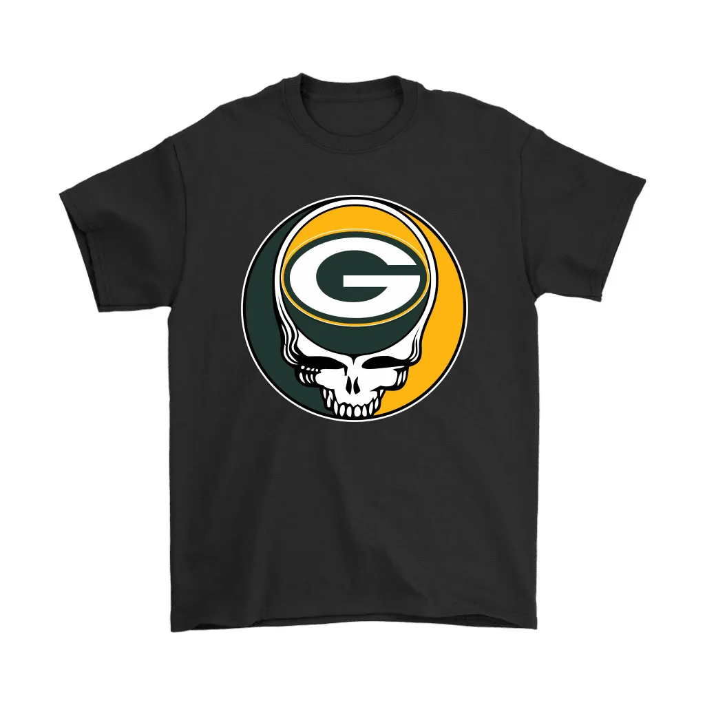 Nfl Team Green Bay Packers X Grateful Dead Logo Band Men Women T-shirt, Hoodie, Sweatshirt