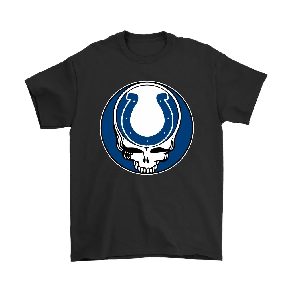 Nfl Team Indianapolis Colts X Grateful Dead Logo Band Men Women T-shirt, Hoodie, Sweatshirt