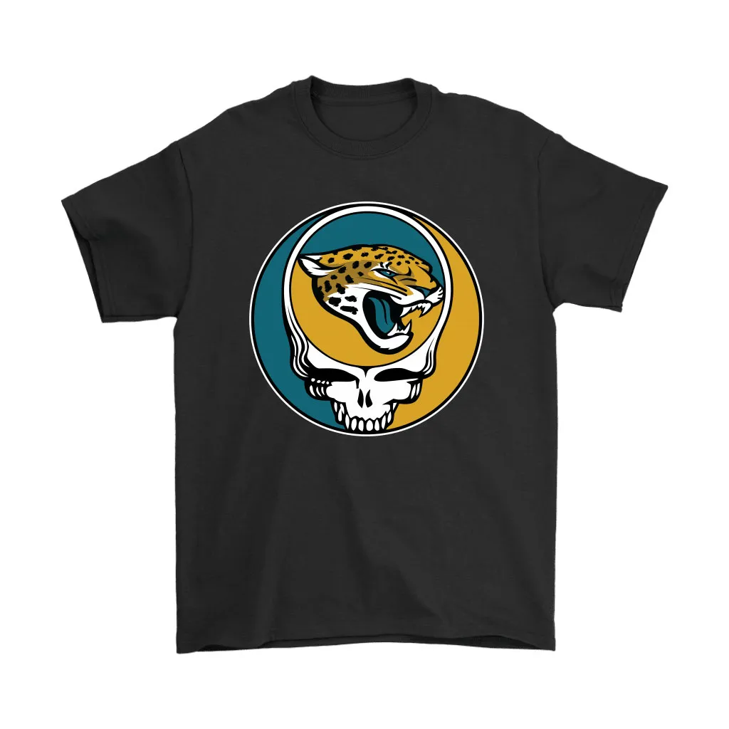 Nfl Team Jacksonville Jaguars X Grateful Dead Logo Band Men Women T-shirt, Hoodie, Sweatshirt