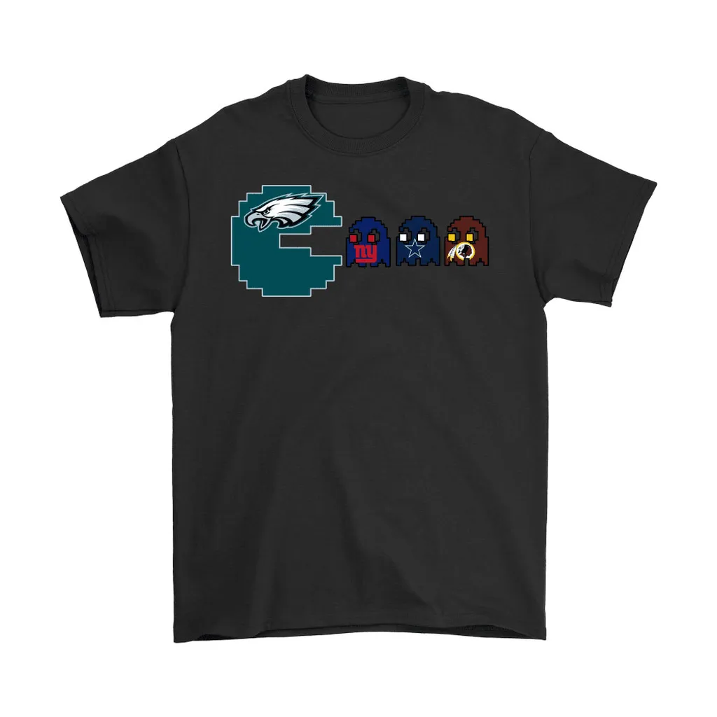 Pacman American Football Philadelphia Eagles Men Women T-shirt, Hoodie, Sweatshirt