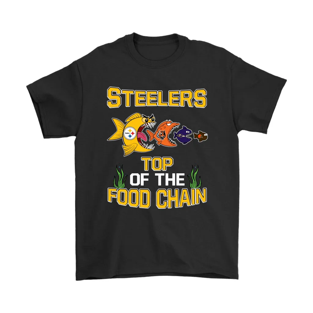 Pittsburgh Steelers Top Of The Food Chain Nfl Men Women T-shirt, Hoodie, Sweatshirt