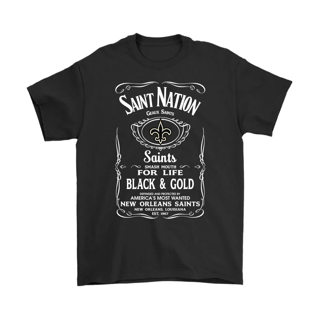 Saint Nation Geaux Saints Football New Orleans Saints Slogan Men Women T-shirt, Hoodie, Sweatshirt