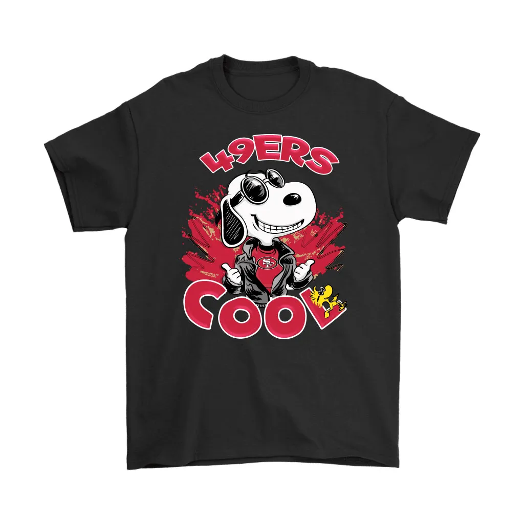 San Francisco 49ers Snoopy Joe Cool Were Awesome Men Women T-shirt, Hoodie, Sweatshirt