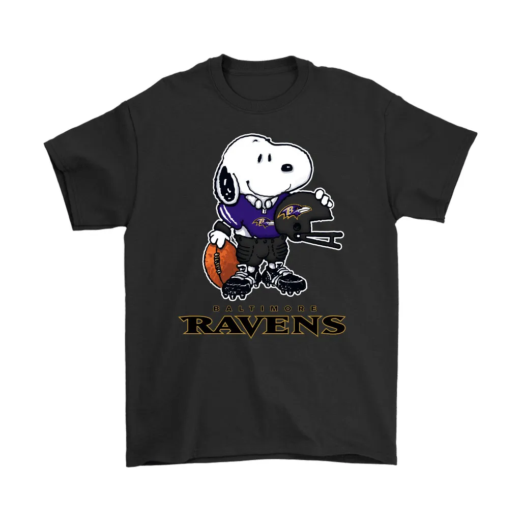 Snoopy A Strong And Proud Baltimore Ravens Player Nfl Men Women T-shirt, Hoodie, Sweatshirt