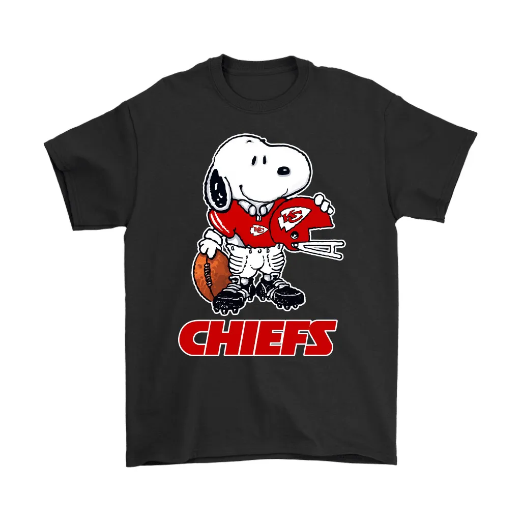 Snoopy A Strong And Proud Kansas City Chiefs Player Nfl Men Women T-shirt, Hoodie, Sweatshirt