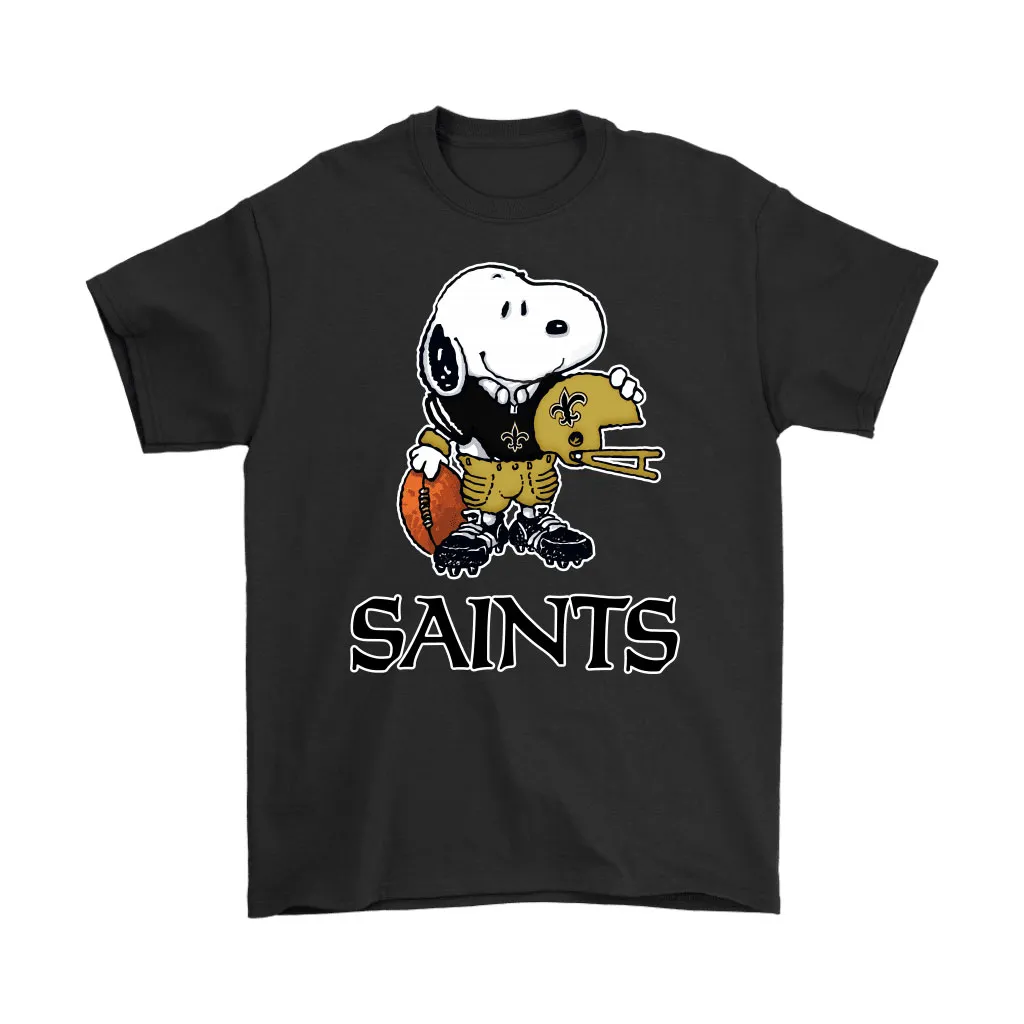 Snoopy A Strong And Proud New Orleans Saints Player Nfl Men Women T-shirt, Hoodie, Sweatshirt