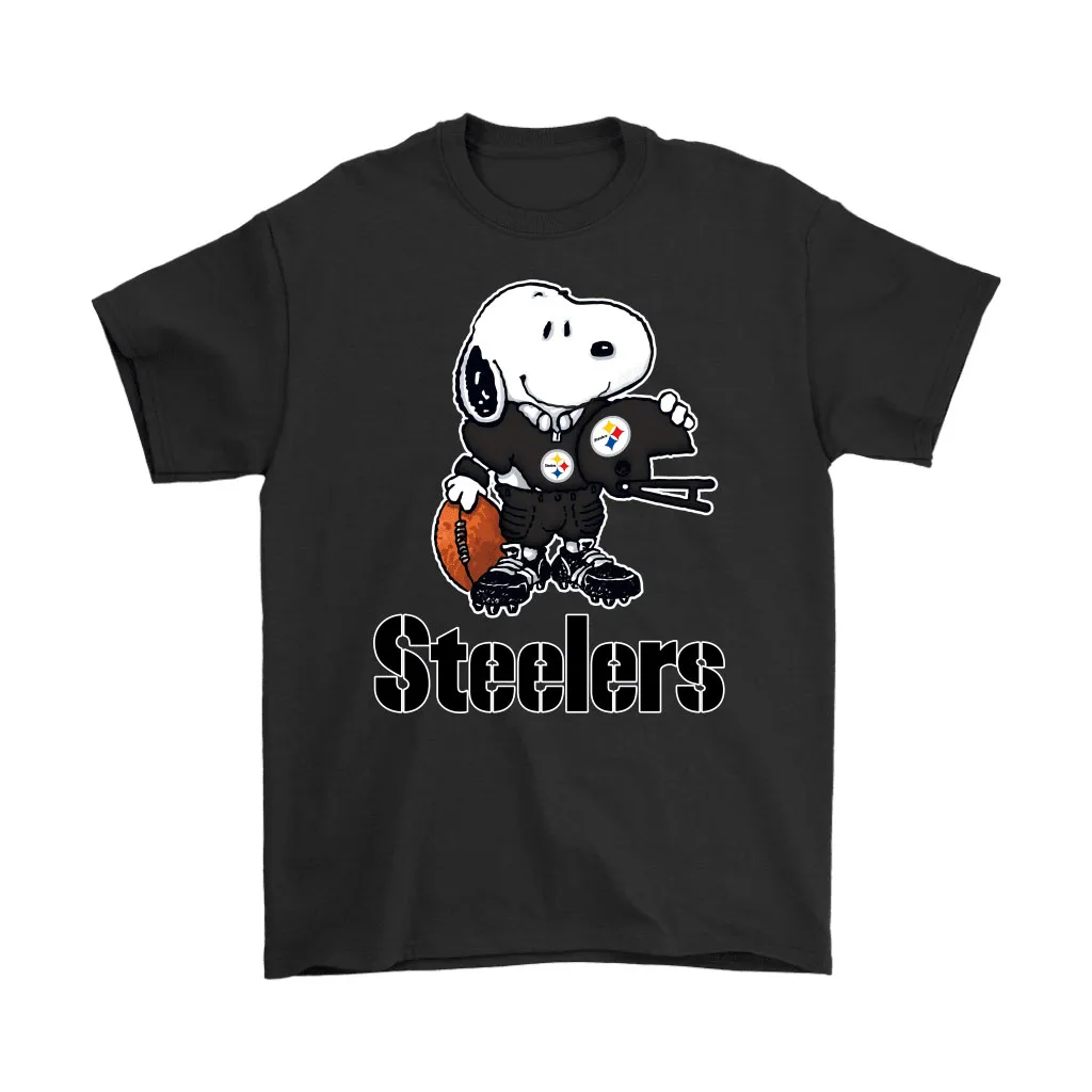 Snoopy A Strong And Proud Pittsburgh Steelers Player Nfl Men Women T-shirt, Hoodie, Sweatshirt