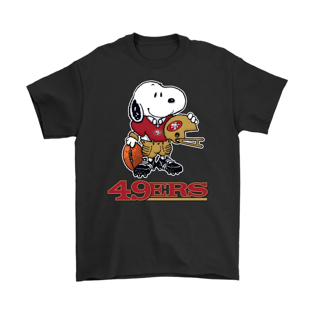 Snoopy A Strong And Proud San Francisco 49ers Player Nfl Men Women T-shirt, Hoodie, Sweatshirt