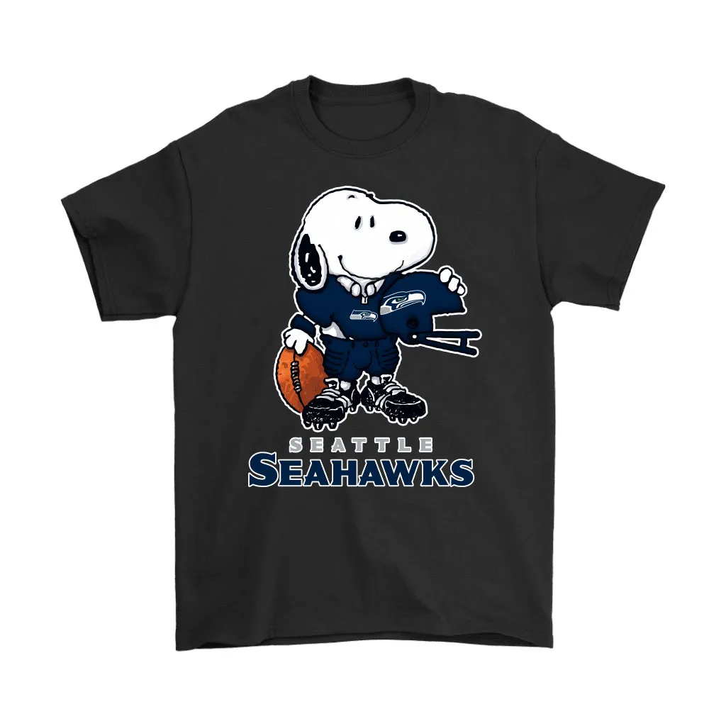 Snoopy A Strong And Proud Seattle Seahawks Player Nfl Men Women T-shirt, Hoodie, Sweatshirt