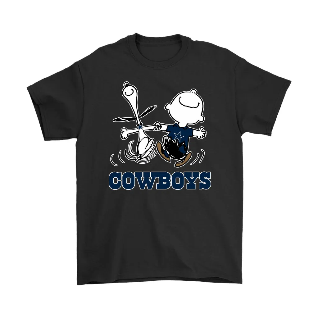 Snoopy And Charlie Brown Happy Dallas Cowboys Fans Men Women T-shirt, Hoodie, Sweatshirt