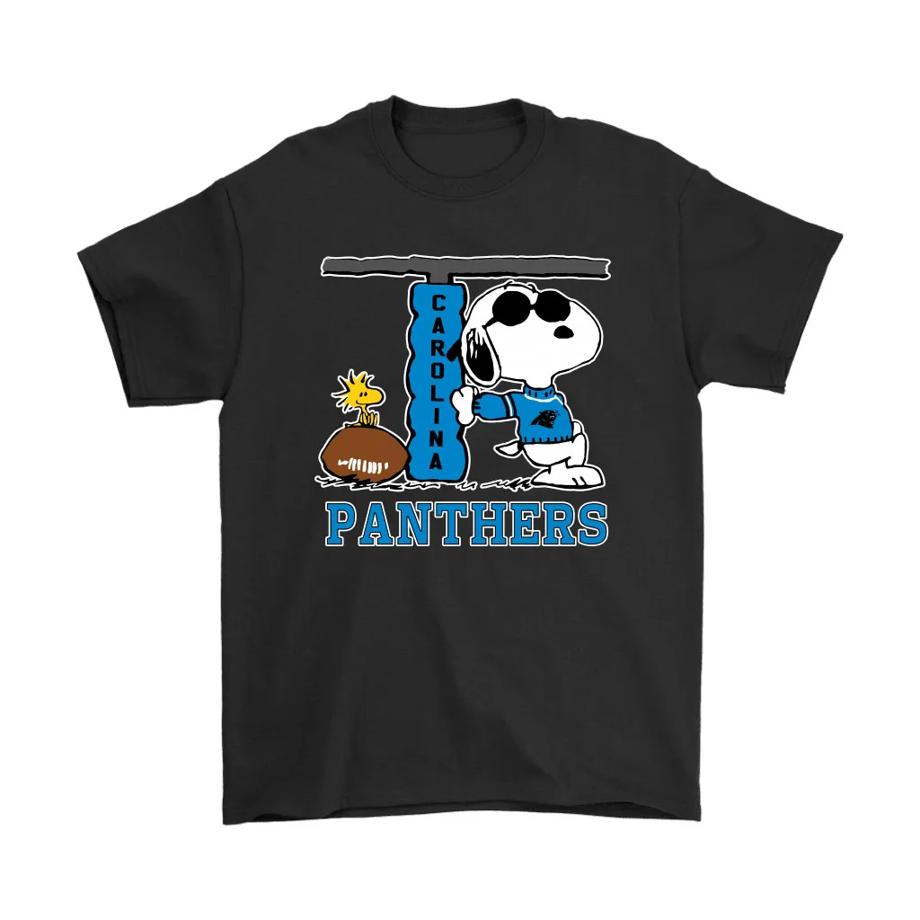 Snoopy Joe Cool And Woodstock The Carolina Panthers Nfl Men Women T-shirt, Hoodie, Sweatshirt