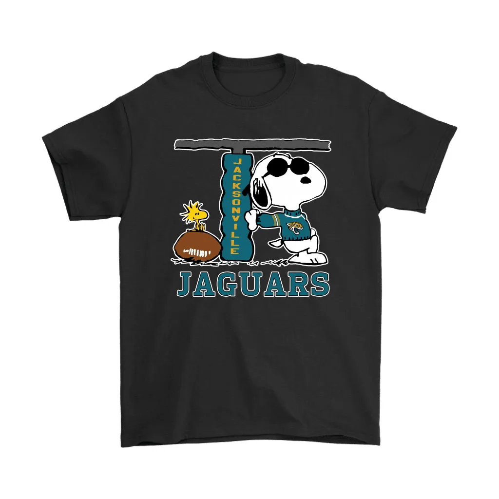 Snoopy Joe Cool And Woodstock The Jacksonville Jaguars Nfl Men Women T-shirt, Hoodie, Sweatshirt