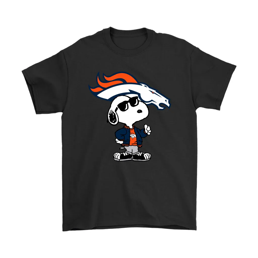 Snoopy Joe Cool To Be The Denver Broncos Nfl Men Women T-shirt, Hoodie, Sweatshirt