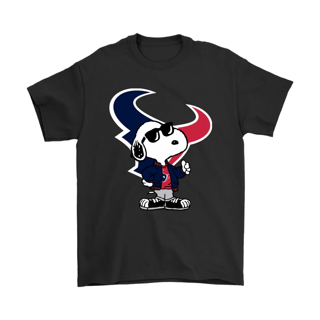 Snoopy Joe Cool To Be The Houston Texans Nfl Men Women T-shirt, Hoodie, Sweatshirt