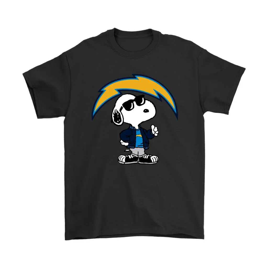 Snoopy Joe Cool To Be The Los Angeles Chargers Nfl Men Women T-shirt, Hoodie, Sweatshirt