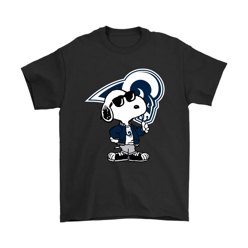 Snoopy Joe Cool To Be The Los Angeles Rams Nfl Men Women T-shirt, Hoodie, Sweatshirt