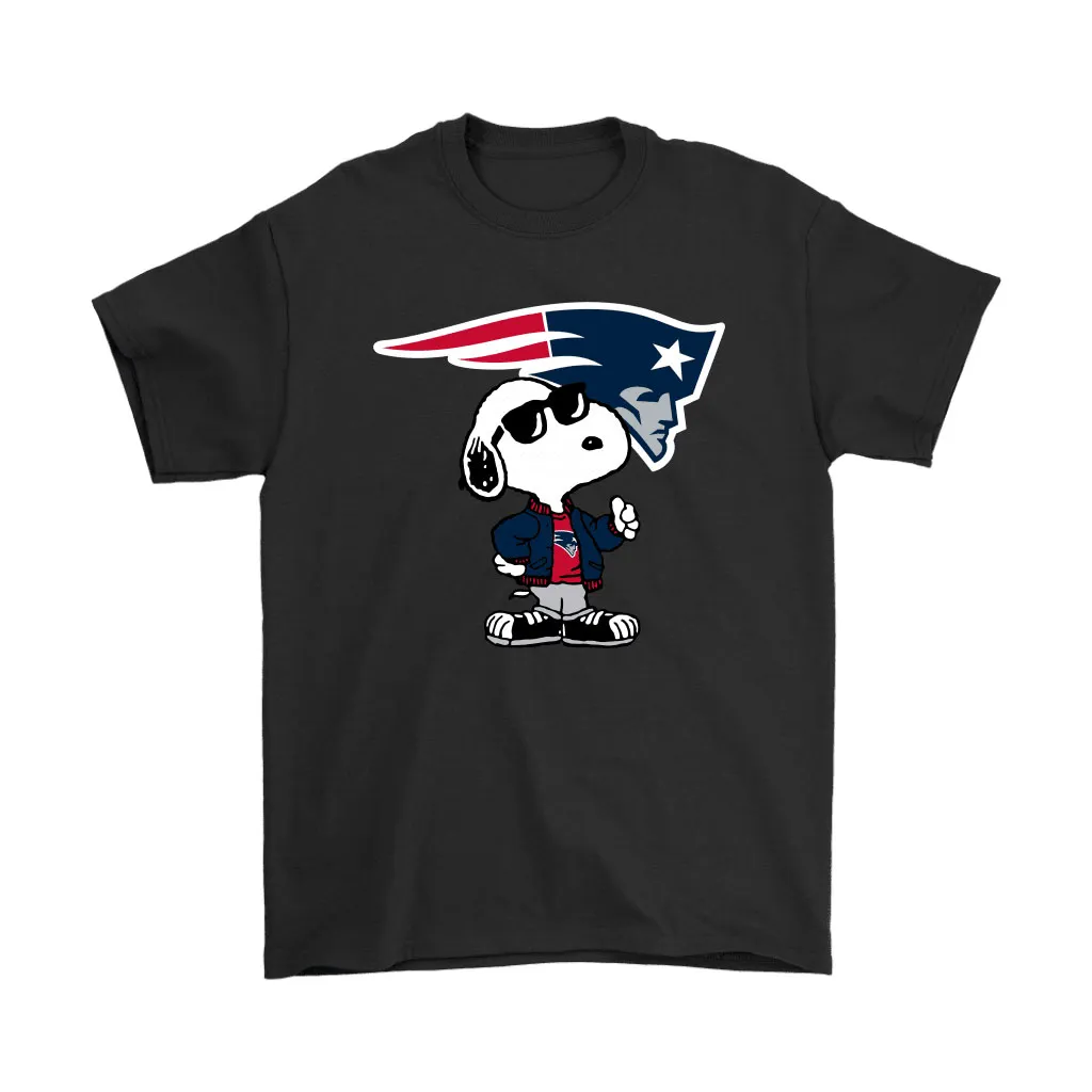 Snoopy Joe Cool To Be The New England Patriots Nfl Men Women T-shirt, Hoodie, Sweatshirt