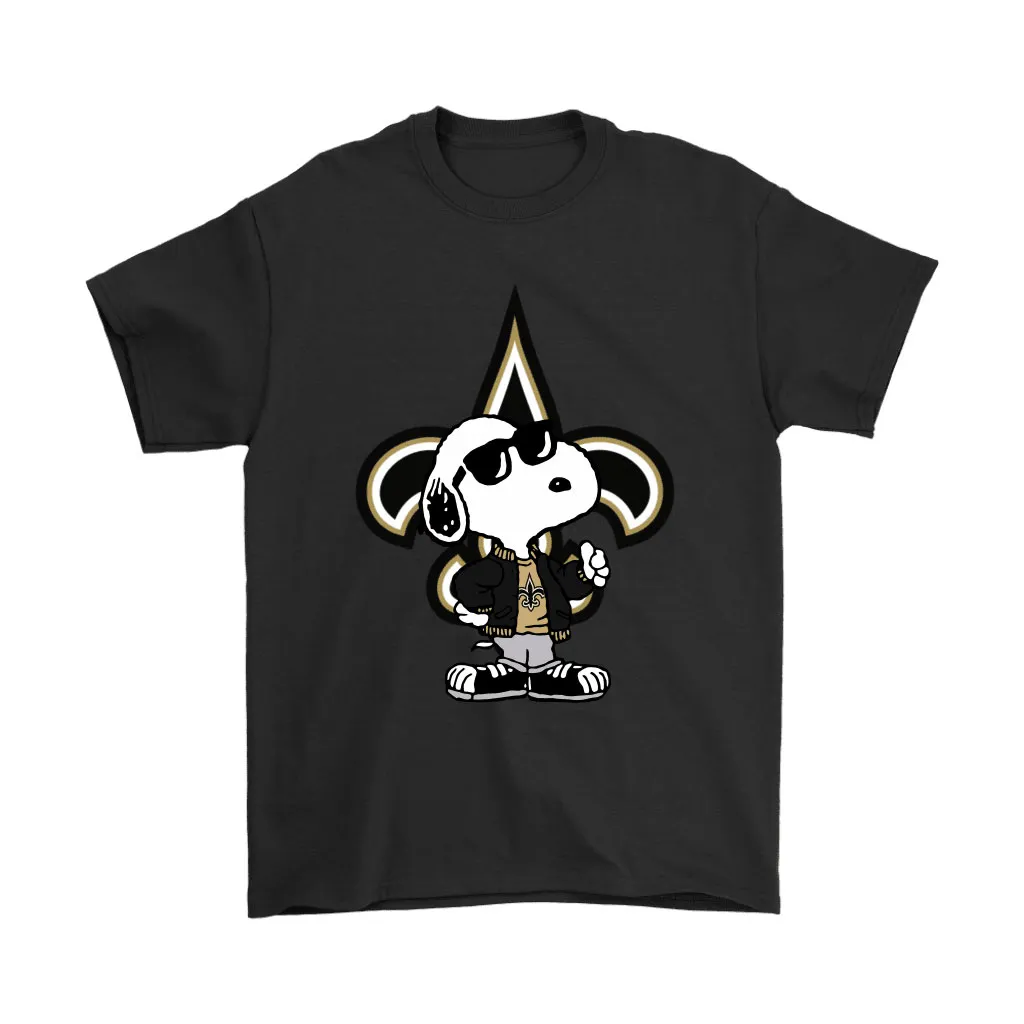 Snoopy Joe Cool To Be The New Orleans Saints Nfl Men Women T-shirt, Hoodie, Sweatshirt