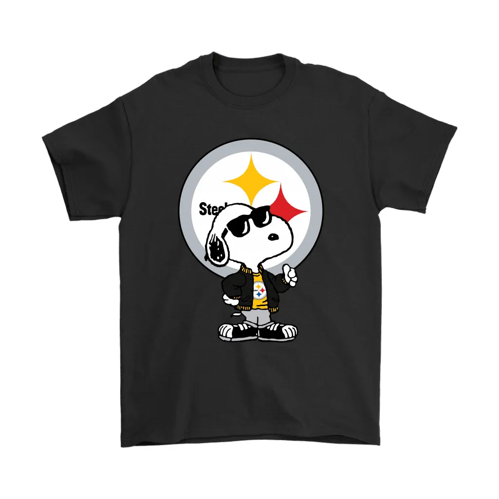 Snoopy Joe Cool To Be The Pittsburgh Steelers Nfl Men Women T-shirt, Hoodie, Sweatshirt