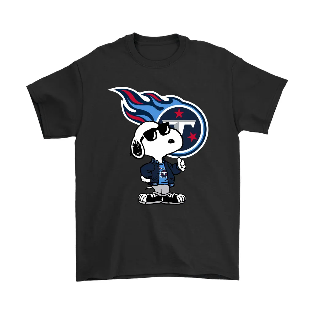 Snoopy Joe Cool To Be The Tennessee Titans Nfl Men Women T-shirt, Hoodie, Sweatshirt