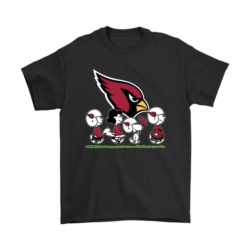 Snoopy The Peanuts Cheer For The Arizona Cardinals Nfl Men Women T-shirt, Hoodie, Sweatshirt