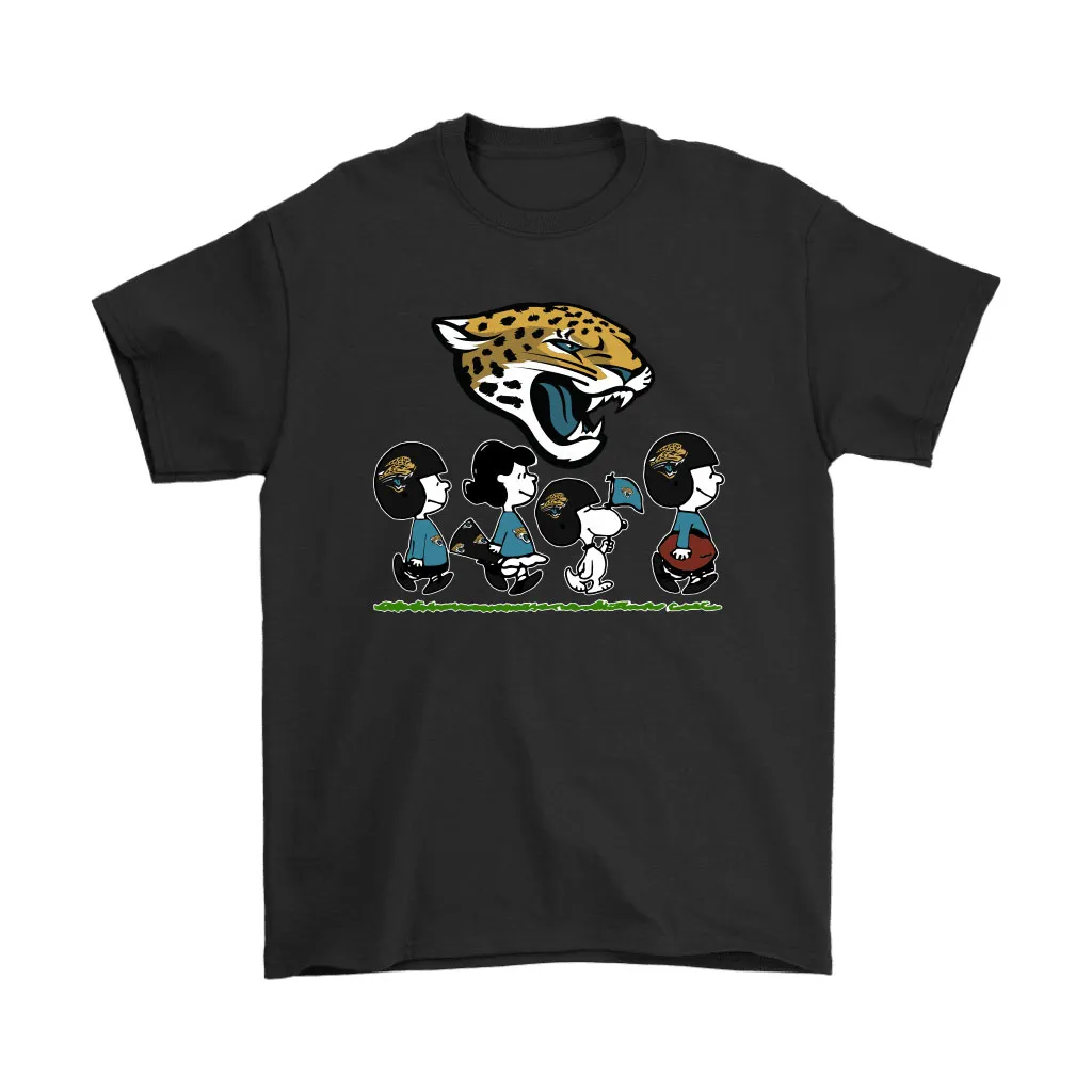 Snoopy The Peanuts Cheer For The Jacksonville Jaguars Nfl Men Women T-shirt, Hoodie, Sweatshirt