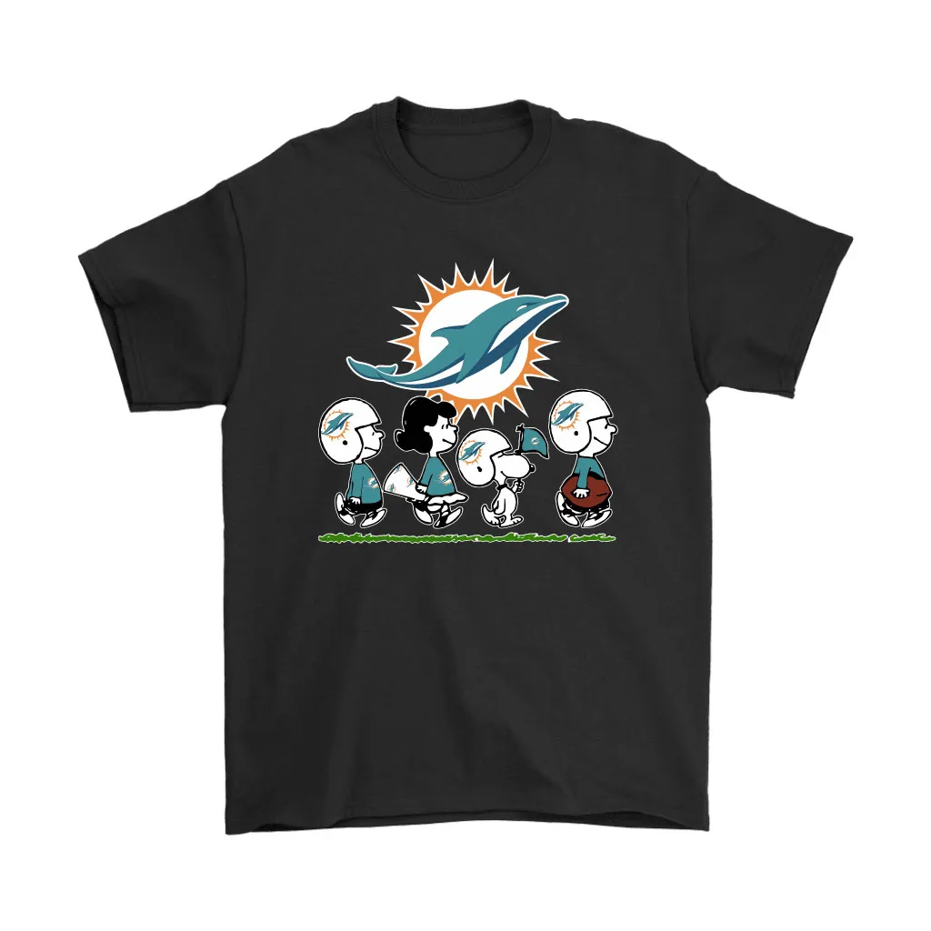 Snoopy The Peanuts Cheer For The Miami Dolphins Nfl Men Women T-shirt, Hoodie, Sweatshirt