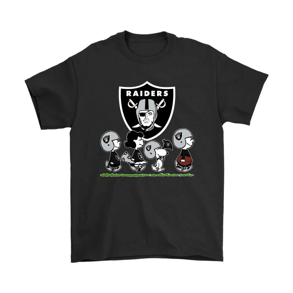 Snoopy The Peanuts Cheer For The Oakland Raiders Nfl Men Women T-shirt, Hoodie, Sweatshirt