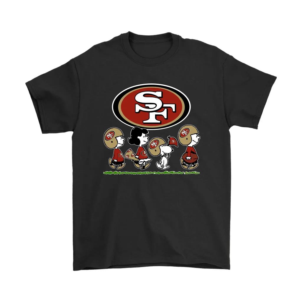 Snoopy The Peanuts Cheer For The San Francisco 49ers Nfl Men Women T-shirt, Hoodie, Sweatshirt