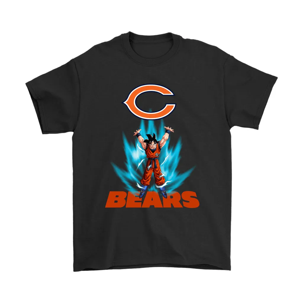 Son Goku Shares Your Energy Chicago Bears Men Women T-shirt, Hoodie, Sweatshirt