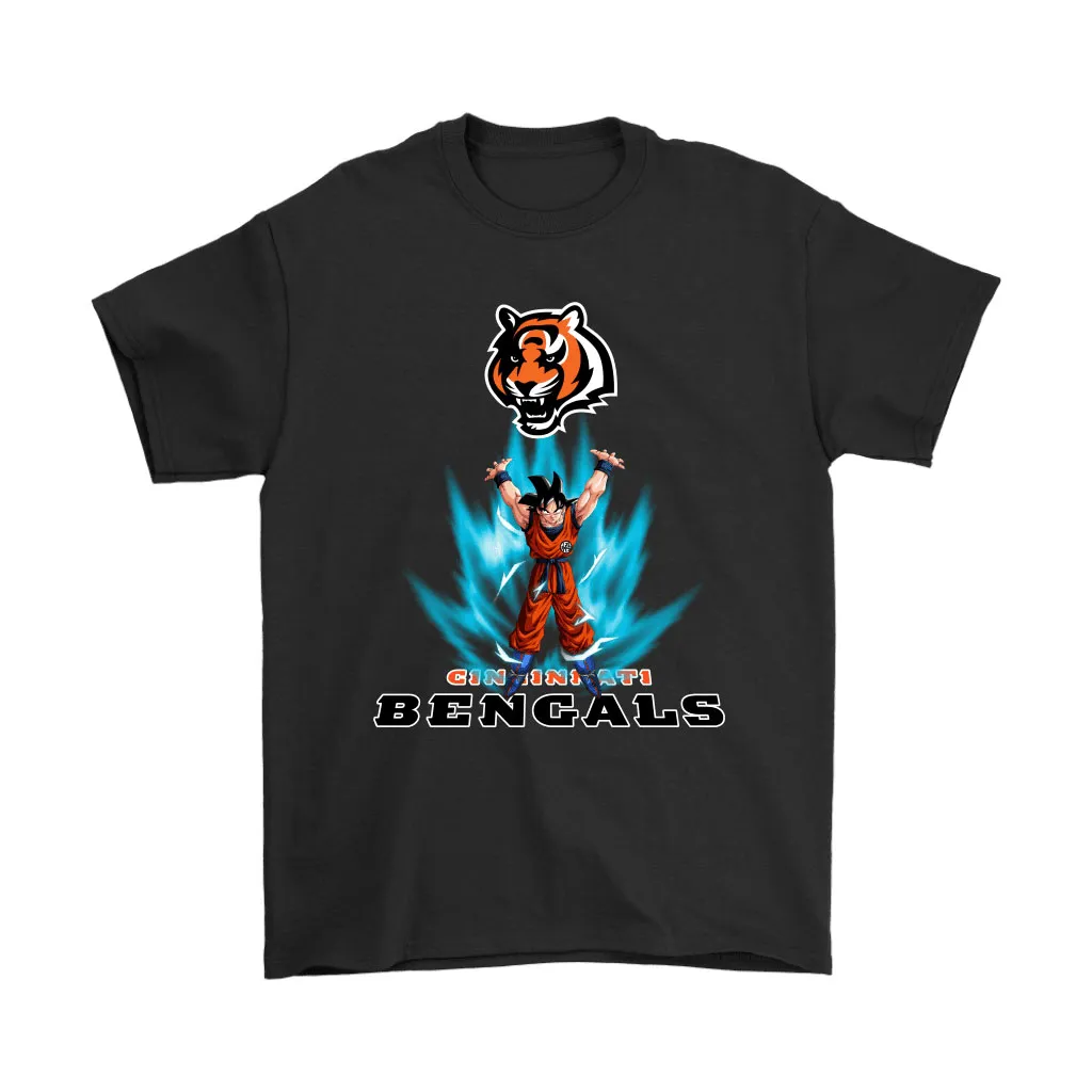 Son Goku Shares Your Energy Cincinnati Bengals Men Women T-shirt, Hoodie, Sweatshirt