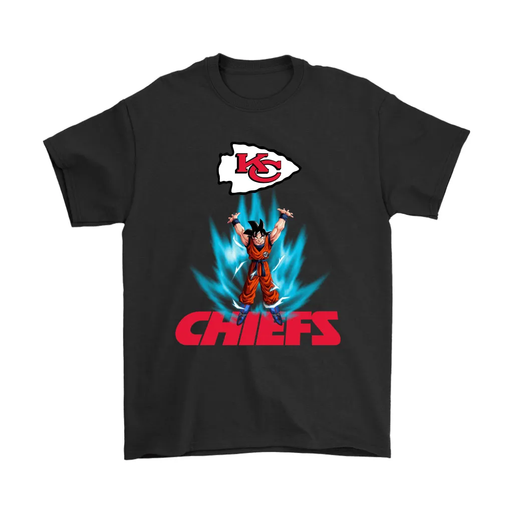 Son Goku Shares Your Energy Kansas City Chiefs Men Women T-shirt, Hoodie, Sweatshirt