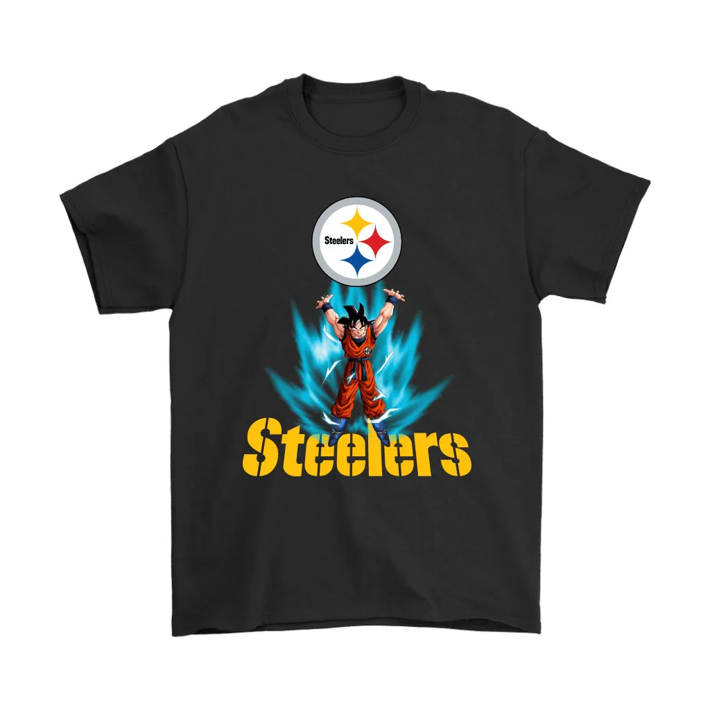 Son Goku Shares Your Energy Pittsburgh Steelers Men Women T-shirt, Hoodie, Sweatshirt