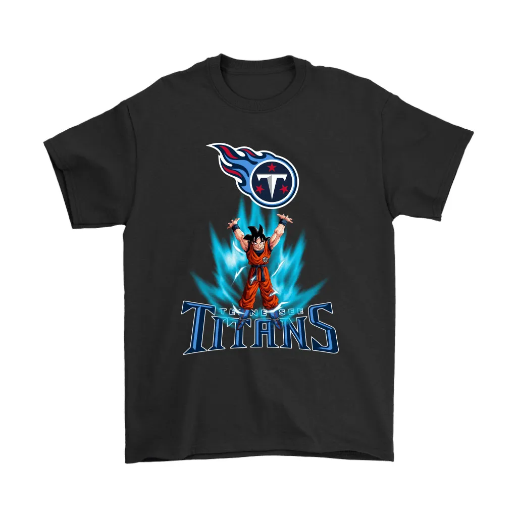 Son Goku Shares Your Energy Tennessee Titans Men Women T-shirt, Hoodie, Sweatshirt