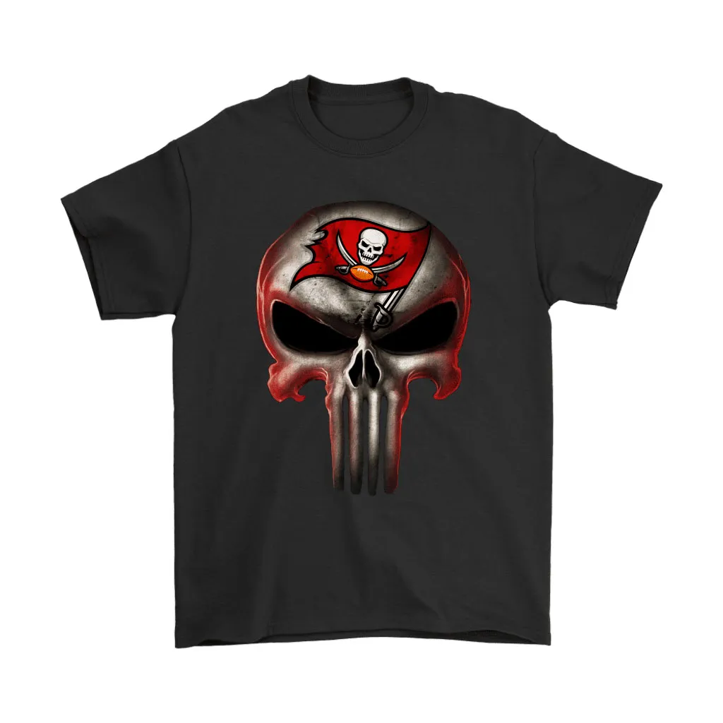 Tampa Bay Buccaneers The Punisher Mashup Football Men Women T-shirt, Hoodie, Sweatshirt